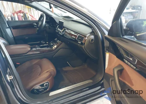 2017 Audi A8 L 4.0T Sport из США, поврежденный, VIN WAU43AFD3HN017850